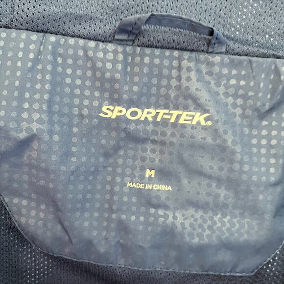 Sport-Tek Embossed Hooded Wind Jacket Shirt Hoodie STA Hockey Irwin 92 Size M - Picture 9 of 10